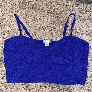 Decree Blue Bralette